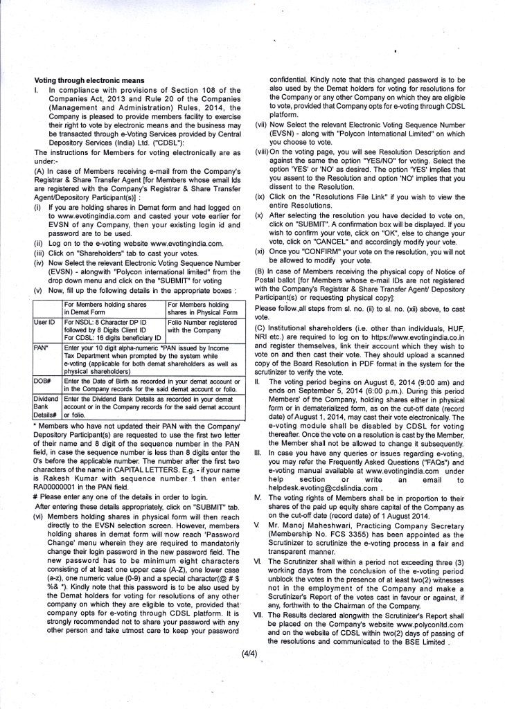 Scanned document page