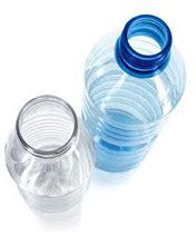 Clear and blue-tint Polycon PET bottle and jar